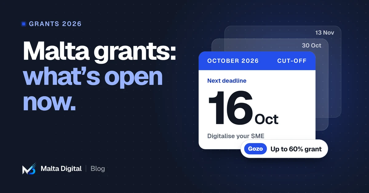 Malta Digital blog: Malta business grants for digital projects (2026)