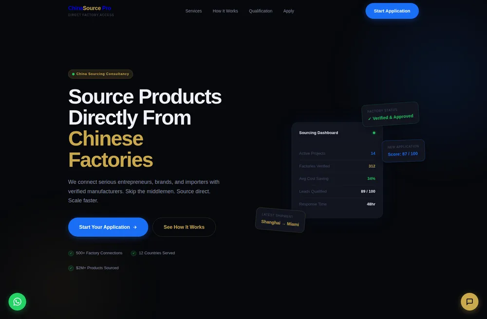 ChinaSource Pro website preview