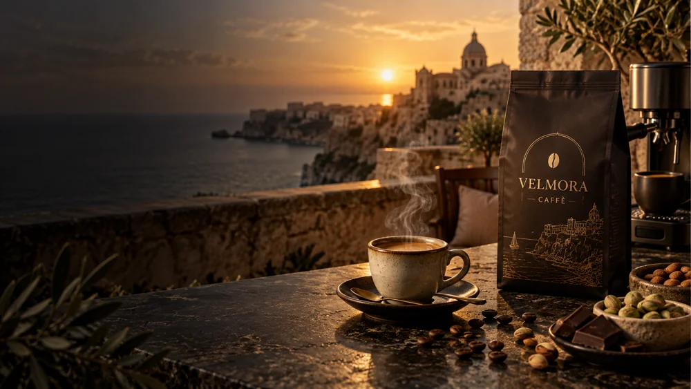 Velmora Caffè website preview