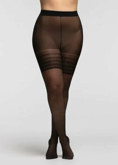 Pompea opaque tights black, Malta wholesale