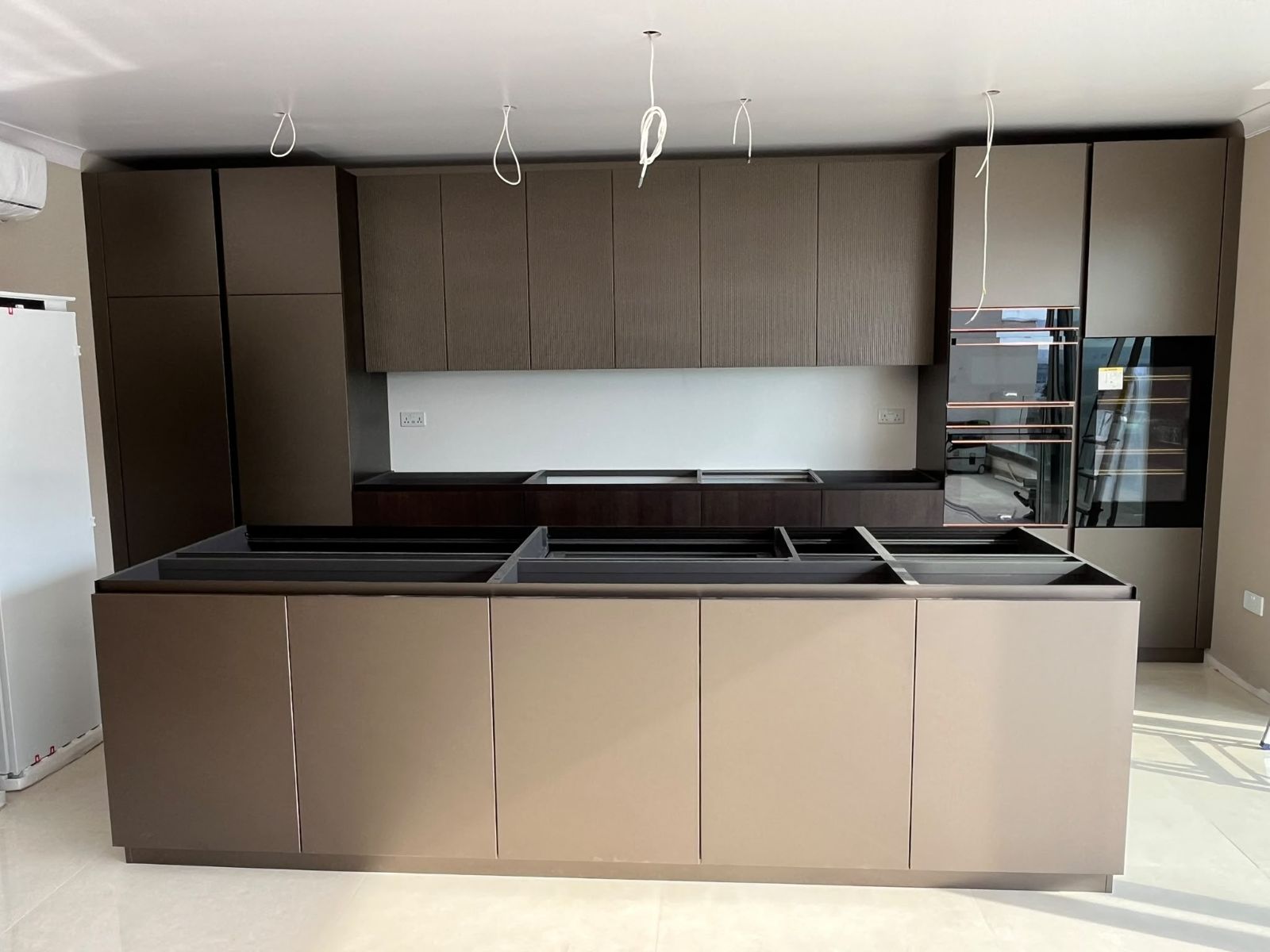 Kitchen with tall units — Kitchens, Malta