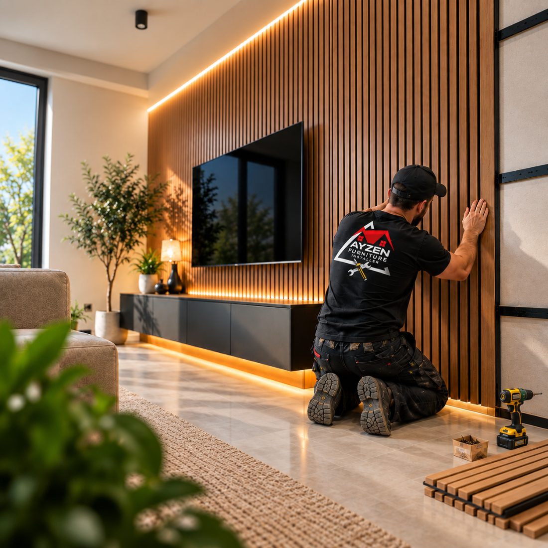 Wall Panel Installation in Malta